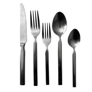 5pc VTG Cambridge Silversmiths Suttan Glossy 18/10 Stainless Steel Flatware